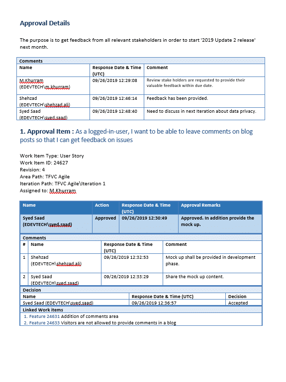 Approval Audit 2