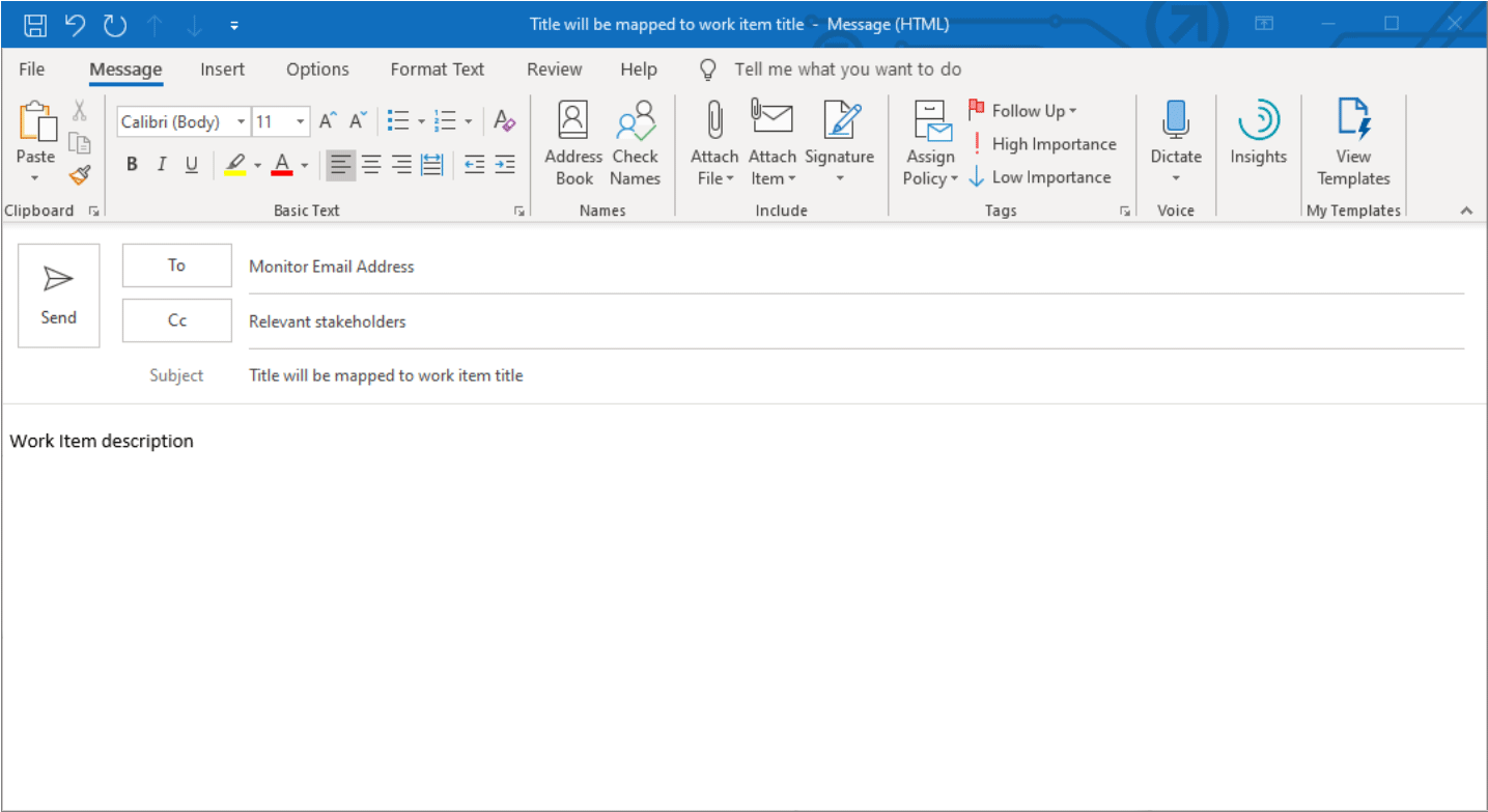 Author Requirements with Email Monitor