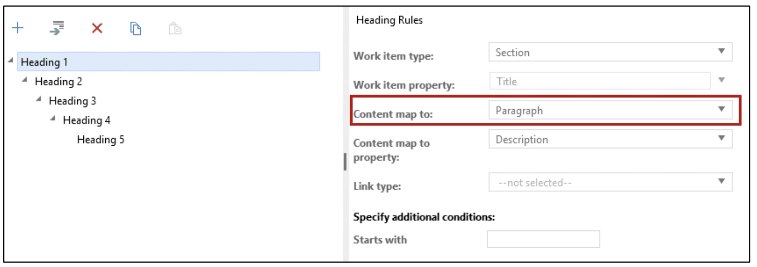 EXAMPLE OF MAPPING CONFIGURATION FROM RULESET DESIGNER