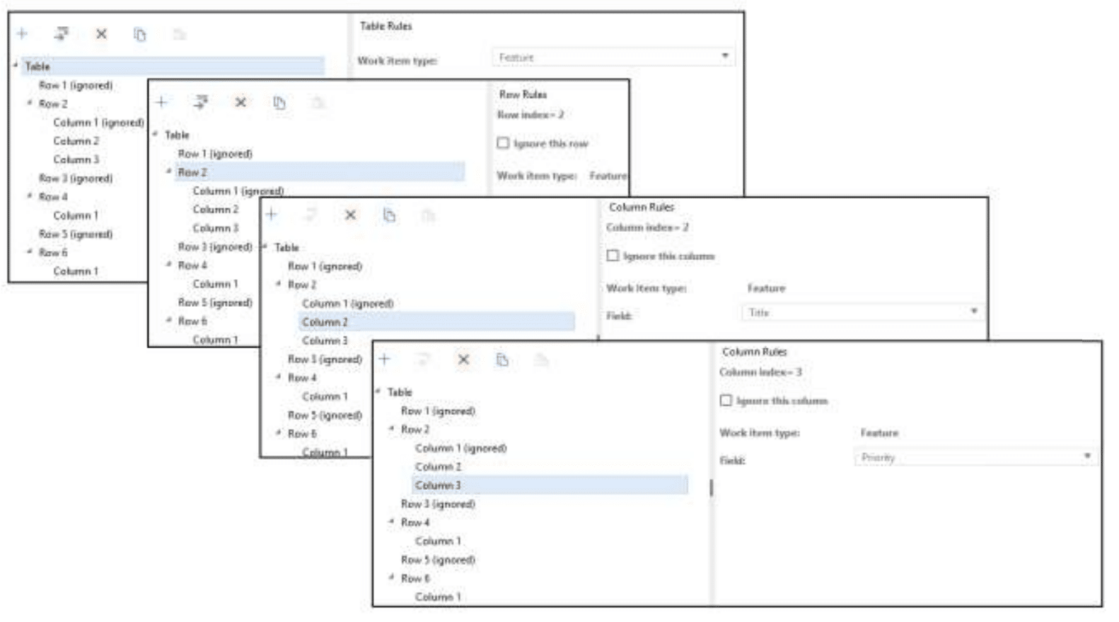 EXAMPLE OF MAPPING CONFIGURATION FROM RULESET DESIGNER