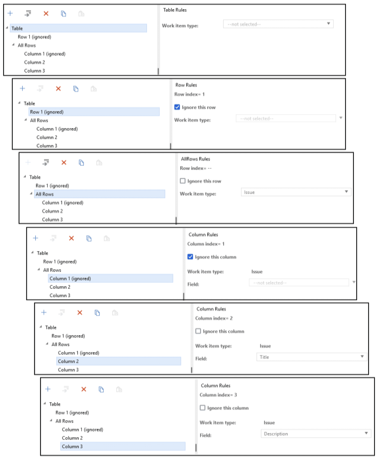 EXAMPLE OF MAPPING CONFIGURATION FROM RULESET DESIGNER