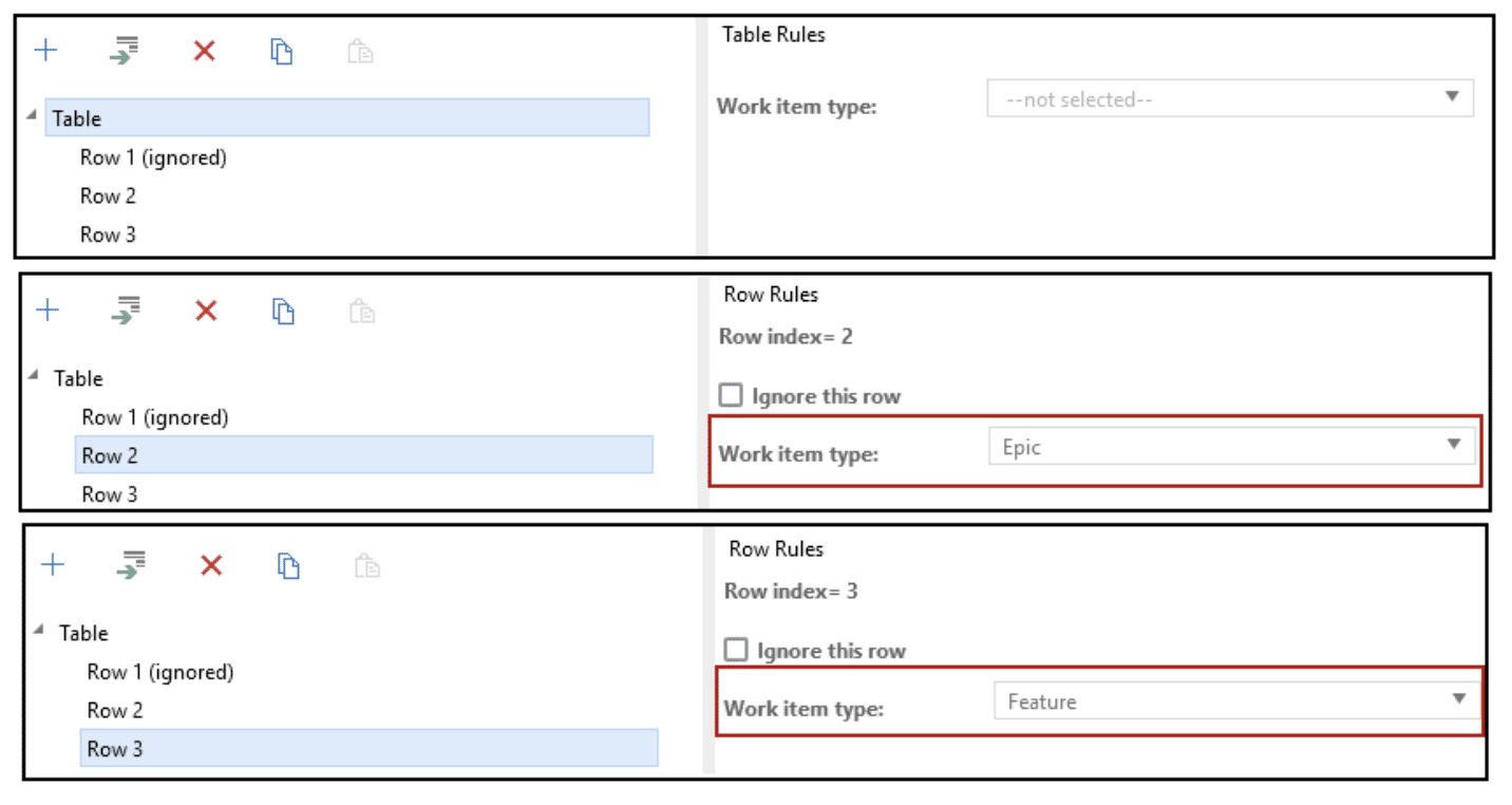 EXAMPLE OF MAPPING CONFIGURATION FROM RULESET DESIGNER