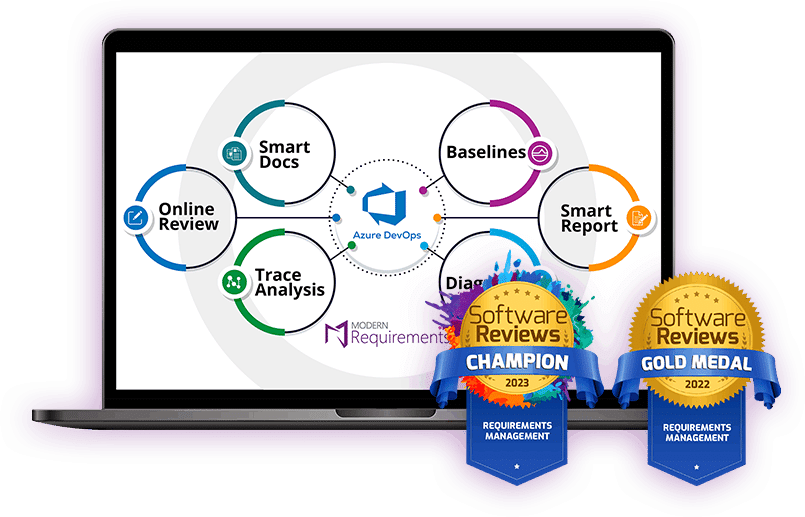 Modern Requirements Named a Champion in the 2023 SoftwareReviews Best Requirements Management Awards