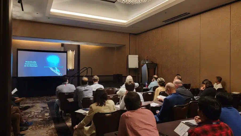 CEO, Modern Requirements, Asif Sharif, presenting at Info-Tech’s LIVE 2023 Conference