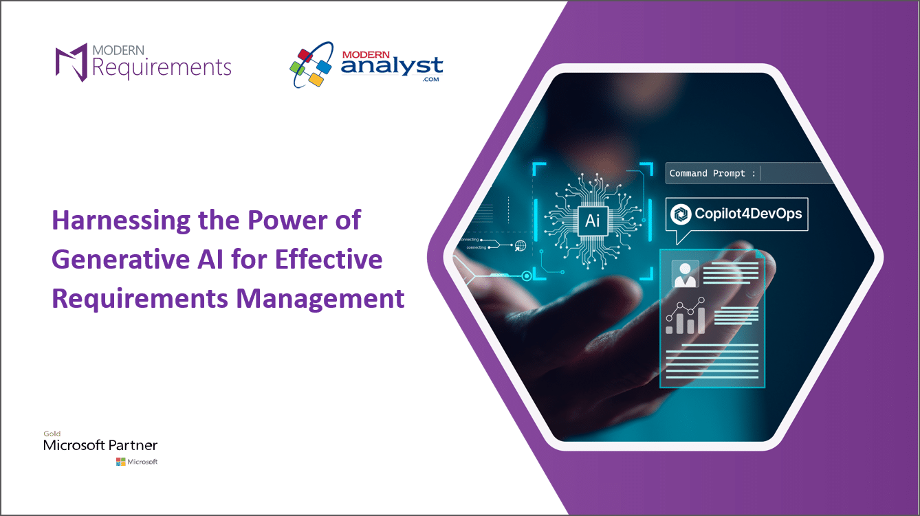 Modern Requirements and Modern Analyst Webinar Recording Copilot4Devops