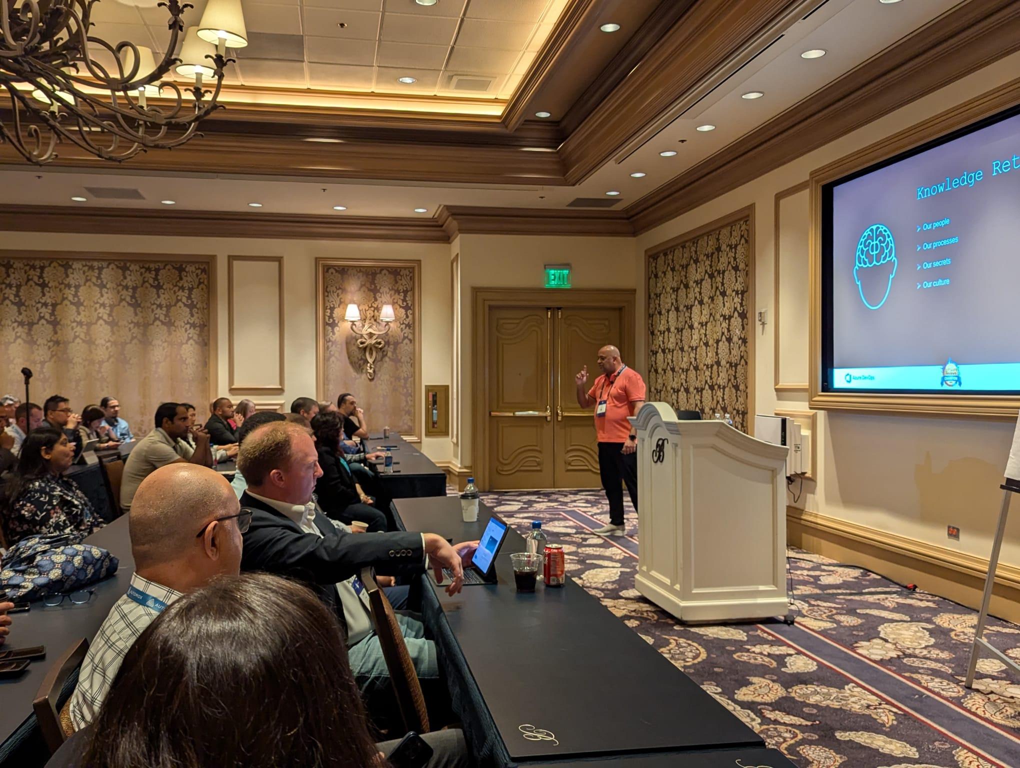 Modern Requirements presents AI for DevOps with Copilot4DevOps at Info-Tech Research Group's LIVE Conference 2024