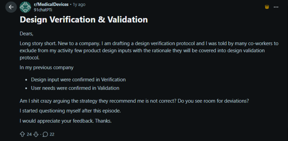 Vérification et validation de la conception