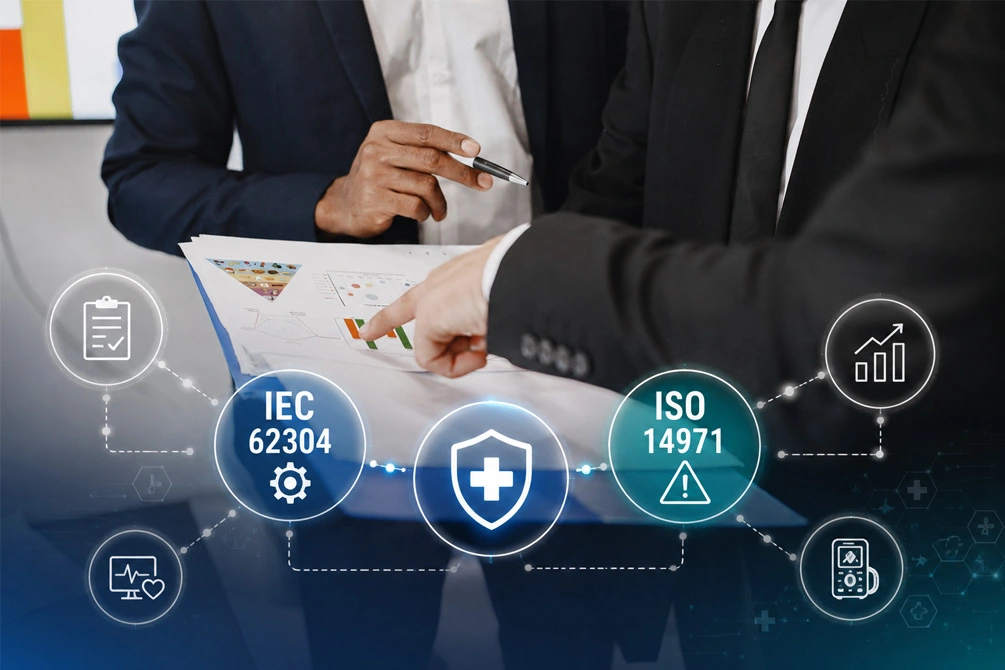 Why IEC 62304 and ISO 14971 must work together in medical device software development