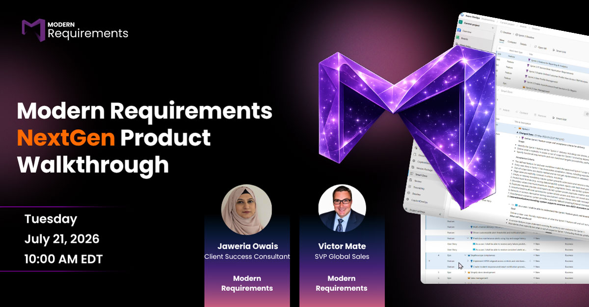Modern Requirements4DevOps Product Overview