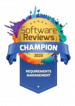 A champion badge was awarded to Modern Requirements from Software Reviews, for it’s Emotional Footprint in Requirements Management which included strategy, service experience, product experience, conflict resolution, and the contracting process.